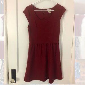 Brick Red Mini Dress | Closet Staple | Large